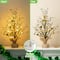 Glitzhome® 21" Lighted St. Patrick's Gold Coin Table Tree